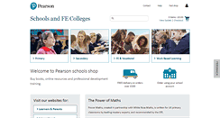 Desktop Screenshot of pearsonschoolsandfecolleges.co.uk